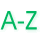 A to Z icon