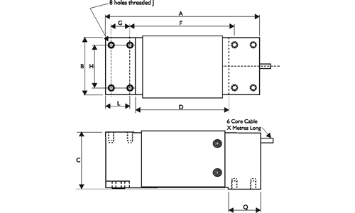 OBUH Single Point Load Cell